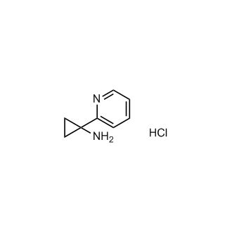 437985 36 9 1 Pyridin 2 Yl Cyclopropanamine Hydrochloride