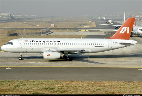 Vt Eyk Indian Airlines Airbus A Photo By Ton Jochems Id