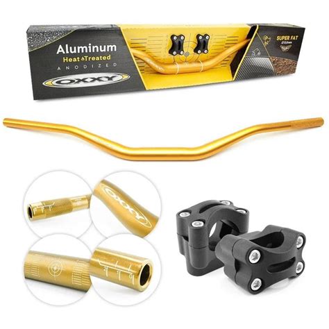 Guidao Oxxy Cb300 Hornet Xj6 Fz25 Twister Mt03 Dourado Naked Adaptador OXXY RACING Guidão
