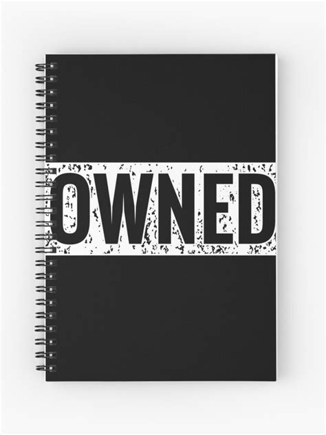 Cahier à spirale for Sale avec l œuvre Possédé Sex Slave Sub BDSM Kink Fétiche Soumise de l