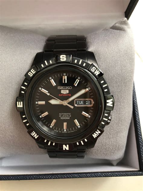 Seiko 5 Sports Automatic 24 Jewel 100m Made In Japan Luxury Watches On Carousell