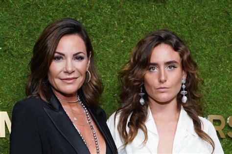 Luann De Lesseps And Daughter Victoria Pose At The Beach Together In