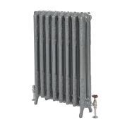 Gietijzeren Radiator Antiek Zilver Koloms H Cm X Kies De Breedte