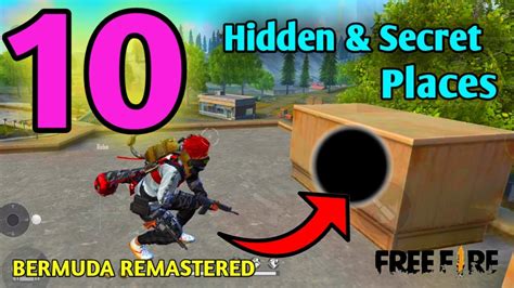 Top New Hidden And Secret Places In Bermuda Remastered Map In Garena