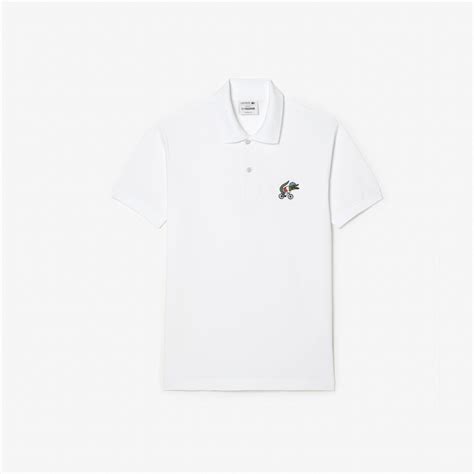 Ανδρική Lacoste X Netflix Organic Cotton Polo Μπλούζα Sex Education