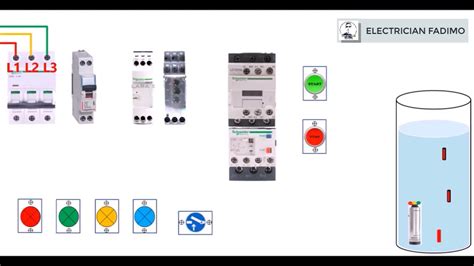 Schéma électrique pompe immergée 380V YouTube