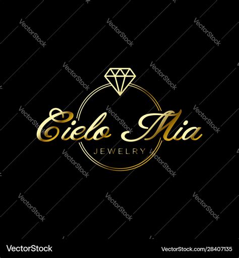 Elegant Logo For Jewelry Company Beauty Jewelry Vector Image