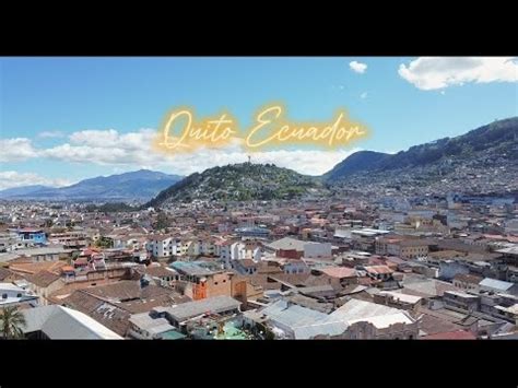 Jason Travel Vlog Quito Drone Aerial View