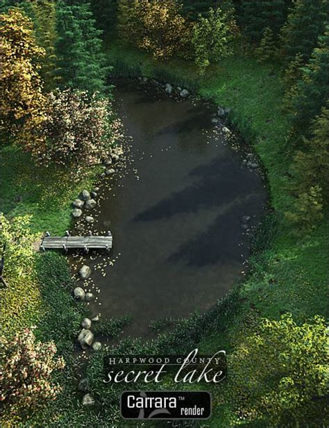 Secret Lake Daz 3d