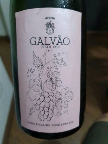 Adega Galv O Frisante Ros D Mi Sec Vivino Us