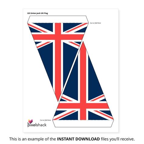 Printable Flag Of Great Britain