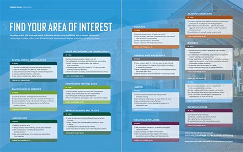 Viewbook Find Your Area Of Interest Be Ready