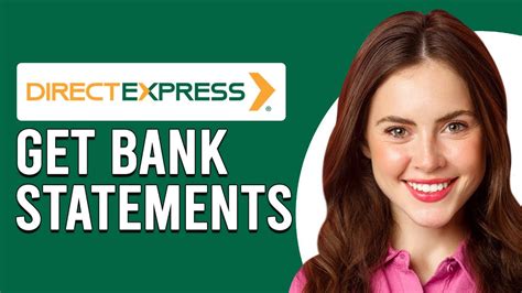 How To Get Direct Express Bank Statements How Do I Get My Direct