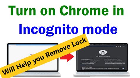 How To Turn On Chrome In Incognito Mode Incognito Mode In Google