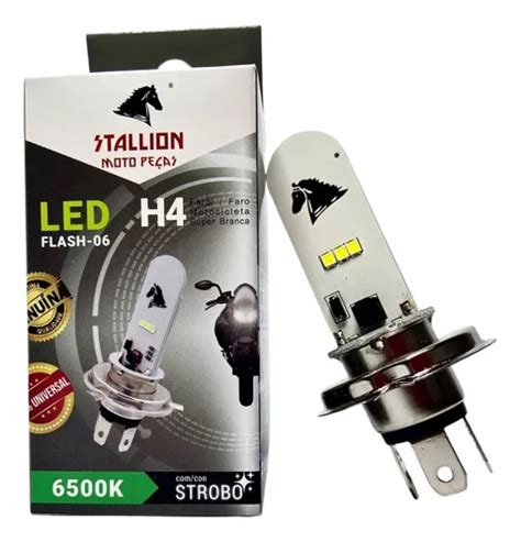 Lampada De Led H Moto Super Branca Strobo Efeito Xenon Mercadolivre