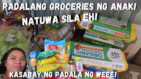 BUHAY AMERIKA NATUWA SA PADALANG GROCERIES NG ANAK MAY PADALA ULIT