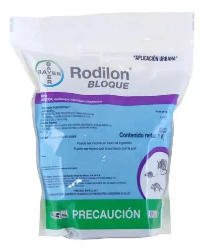 Rodilon Bloque Kg Bayer Rodenticida Meses Sin Intereses