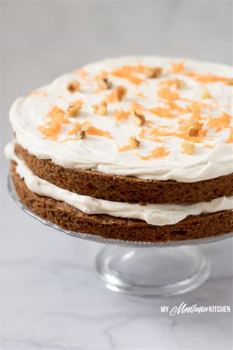 How To Make The Best Low Carb Carrot Cake Gluten Free Keto Sugar Free