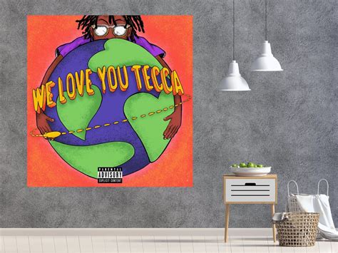 Lil Tecca We Love You Tecca Album Cover Music Art Print – Poster | Canvas Wall Art Print - John ...