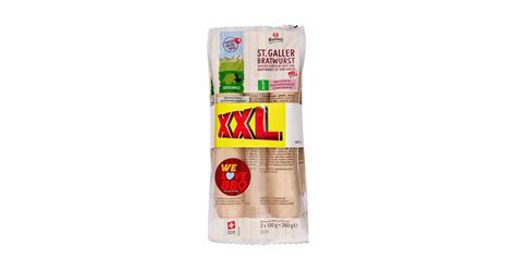 St Galler Bratwurst Xxl Rabatt Lidl Ab Aktionis Ch