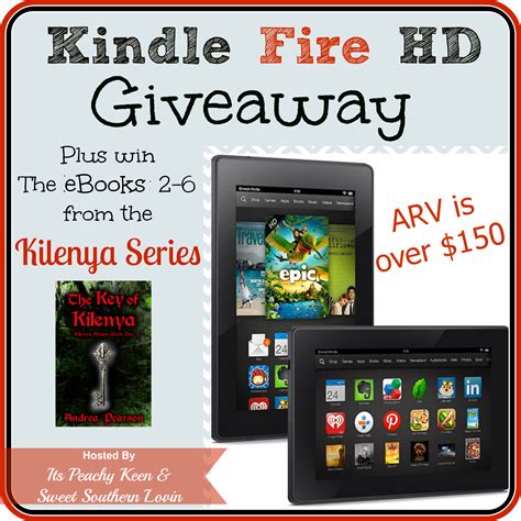 Kindle Fire HD #Giveaway - It's Peachy Keen