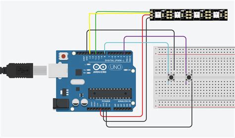 Utilisation des boutons poussoirs et leds apa102 Français Arduino Forum