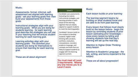 Caltpa Cycle Rubric Youtube