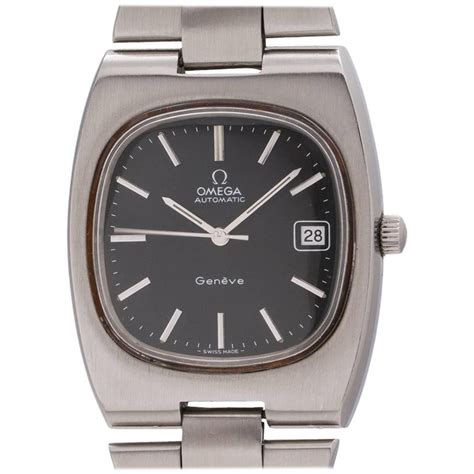 Omega Stainless Steel Geneve Automatic Wristwatch Ref 1660197 Circa