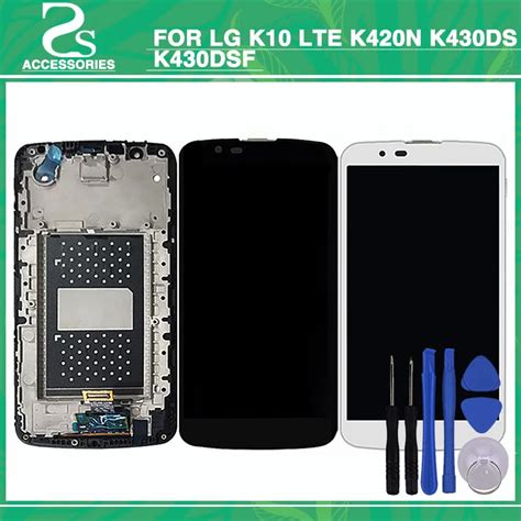 For K10 LCD Display For LG K10 LTE K420N K430DS K430DSF LCD Touch With