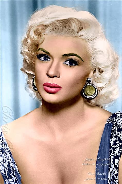 Jayne Mansfield In Stunning Color