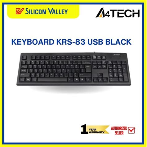 A4Tech KRS 83 Natural USB Keyboard Lazada PH