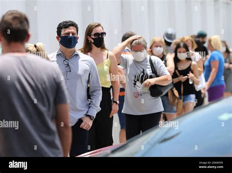 Curitiba Brazil 15th Nov 2020 Former Judge S Rgio Moro Waits In