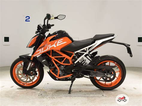 Купить б у KTM 390 Duke инжектор 6 передач в Москве оранжевый naked