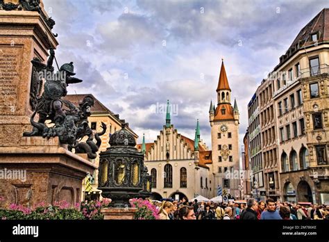 The Old City Hall Or Altes Rathaus Munich Germany Stock Photo Alamy