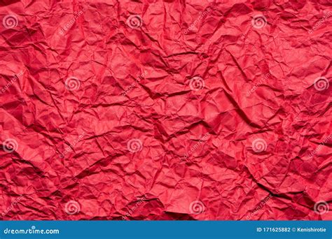 Red Crumpled Paper Background Stock Photo Image Of Squash Crumpled