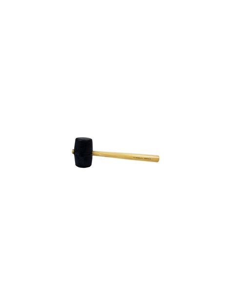 HAMMER, RUBBER MALLET 24 OZ BLACK HEAD