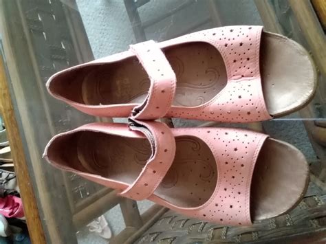 Ladies Clarks Sandals Size 55 Ebay