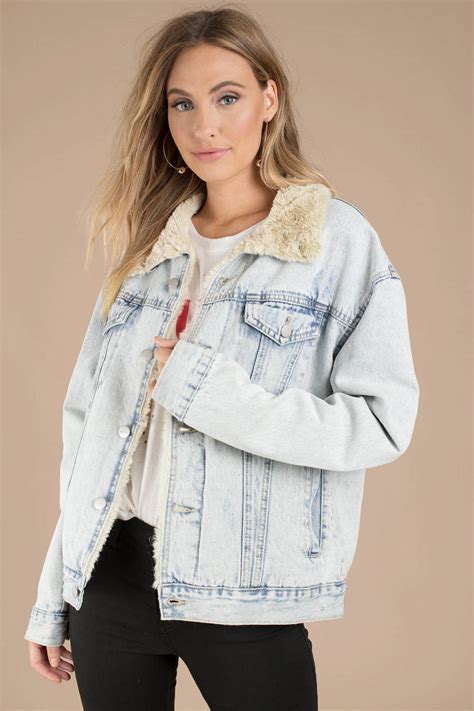 Dreamer Denim Jacket In Light Wash Tobi Us