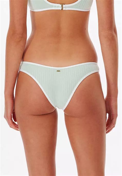 Rip Curl Premium Surf High Leg Skimpy Coverage Bikini Bottom