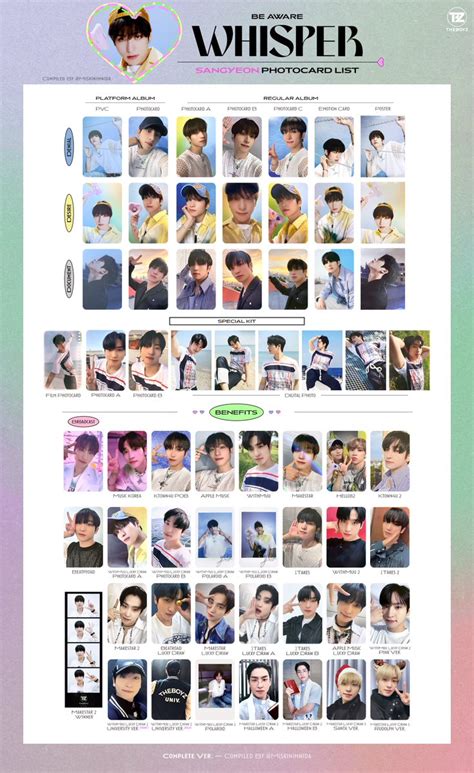 Monica On Twitter The Boyz Be Aware Whisper Photocard Template