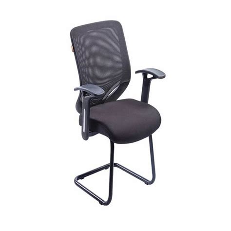 Fabric High Back Geeken Ga A Office Chair Fixed Arm Black At Rs