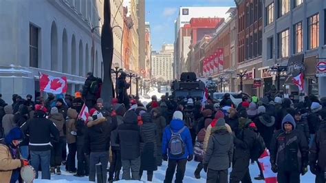 Canadian Freedom Convoy Ottawa Police Say Protesters Actions Prompted