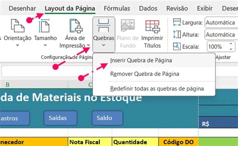 Quebra De P Gina No Excel O Que E Como Inserir Tudo Excel