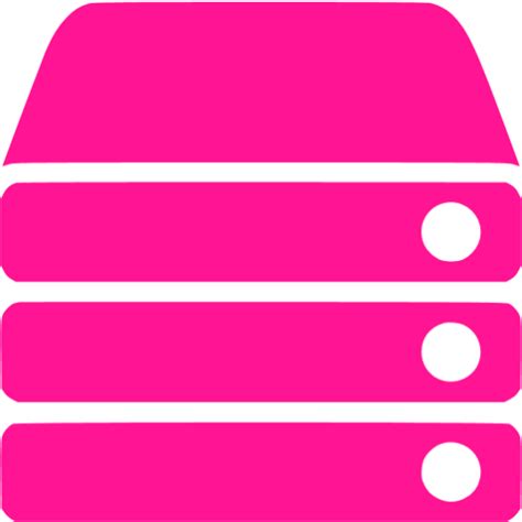 Deep Pink Stack Icon Free Deep Pink Computer Hardware Icons