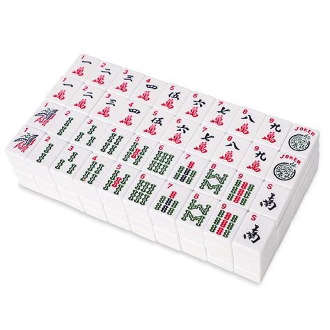 Amazon Gustaria Set Of American Mahjong Tiles American Mah