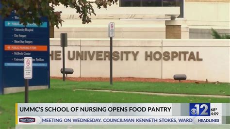 UMMC’s School of Nursing opens food pantry