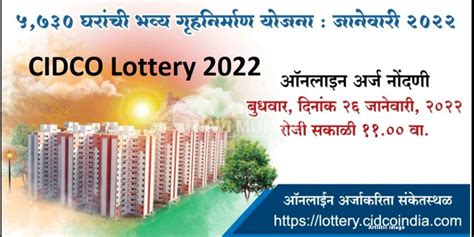 Apply Online For The CIDCO Lottery 2022 Navi Mumbai