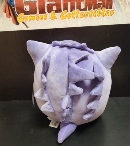 Pokemon Squishmallow Gengar Plush New Inch Authentic Kellytoy New