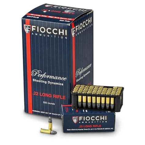 Fiocchi 22 LR 40 Grain Sub Sonic HP 1000 Rounds 2 Boxes 104 68