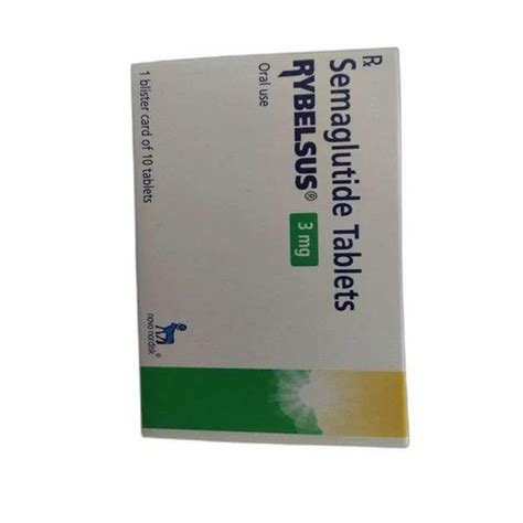 Rybelsus 3 Mg Packaging Size 10 Tablets At Rs 3183 Box In Nagpur ID